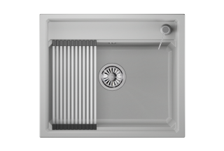 Мойка кухонная Granula Kitchen Space 6003, АРКТИК